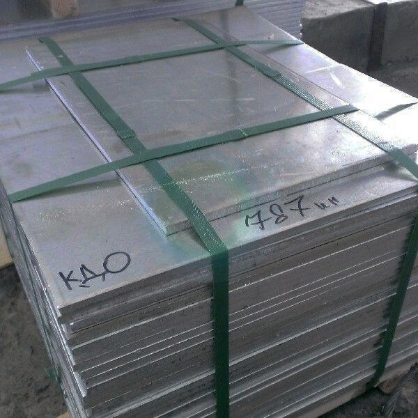 Анод кадмиевый х/к Кд0 4х100х400 мм ГОСТ 1468-90