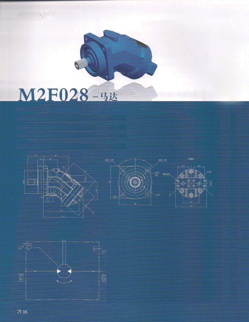 Гидромотор M2F028