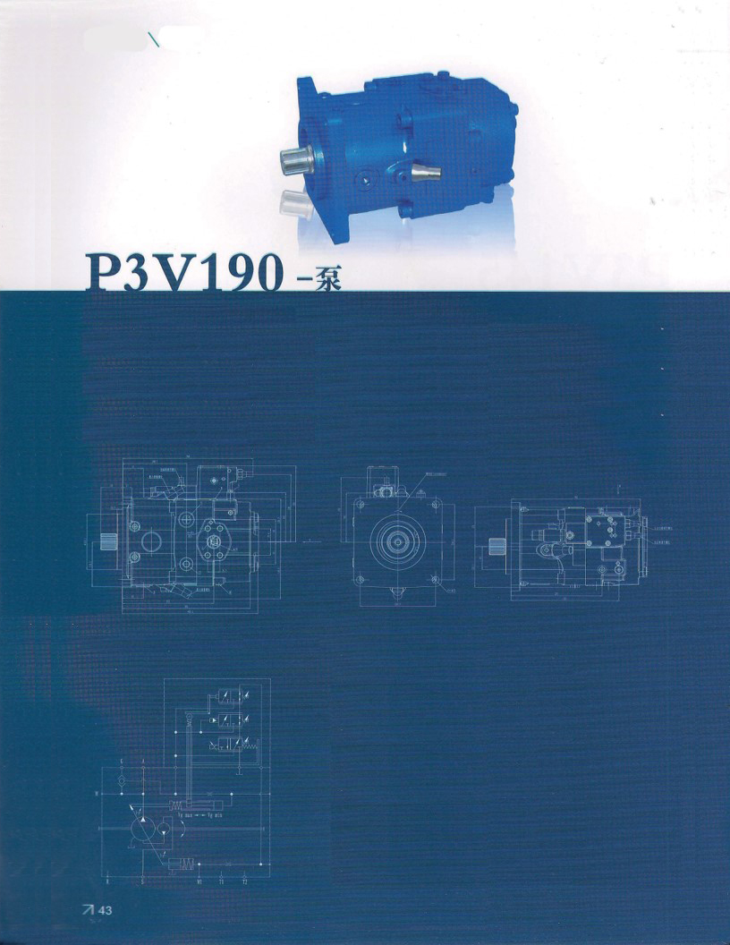 Аксиально-поршневой регулируемый насос P3V190