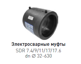 Муфта электросварная ПЭ 100 dn 32 SDR 7.4-17.6