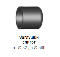 Заглушка спигот ПЭ 100 dn 32 SDR 11